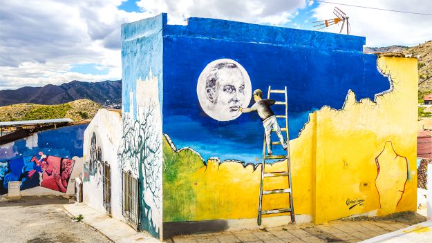 Street Art à Isidro en Espagne